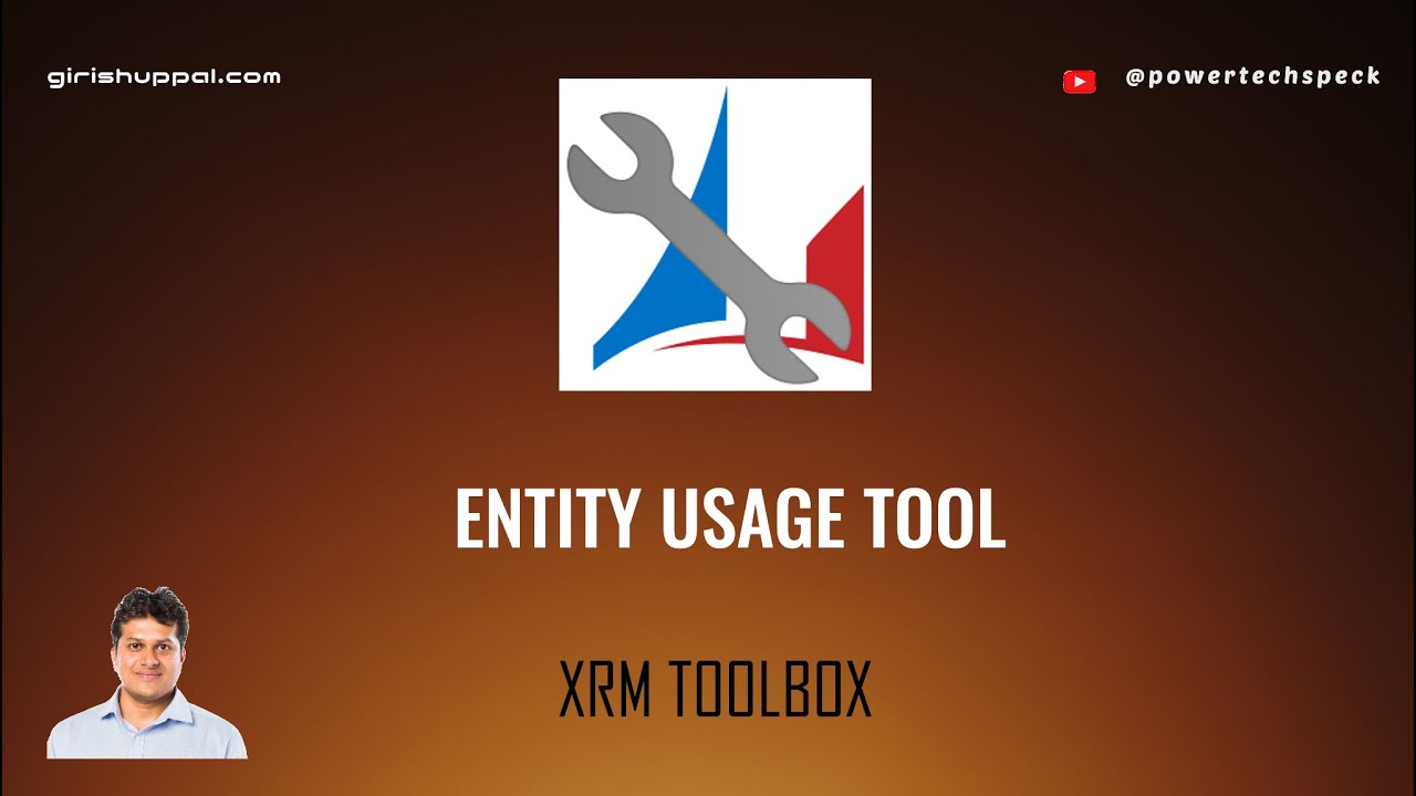 XRM Toolbox - Entity Usage Tool