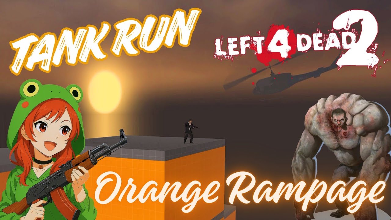 Left 4 Dead 2 - Tank Run - Experto - Orange Rampage - Coop