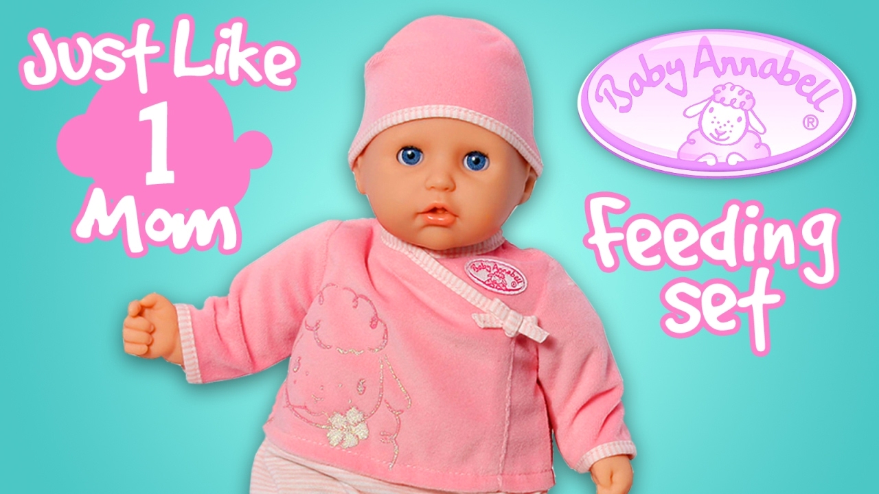 Toys for Girls Baby born Baby Annabell Doll Feeding Set  Video for girls Feeding time