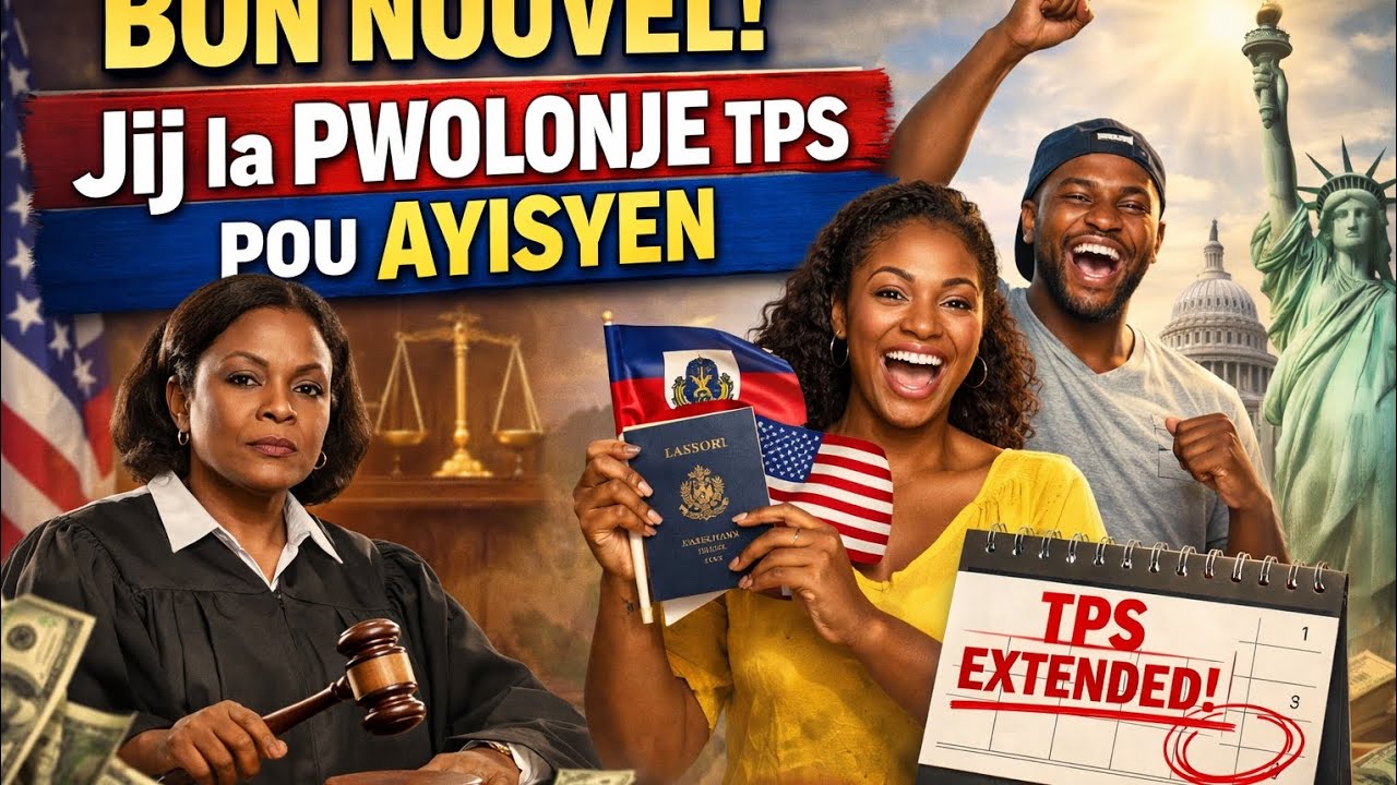BÒN NOUVEL JIJ LA PWOLONJE TPS POU AYISYEN 👏