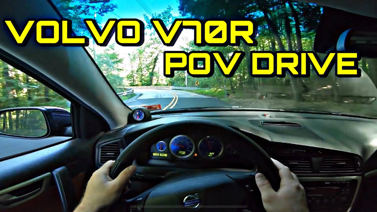 Backroad POV Run In My VOLVO V70R