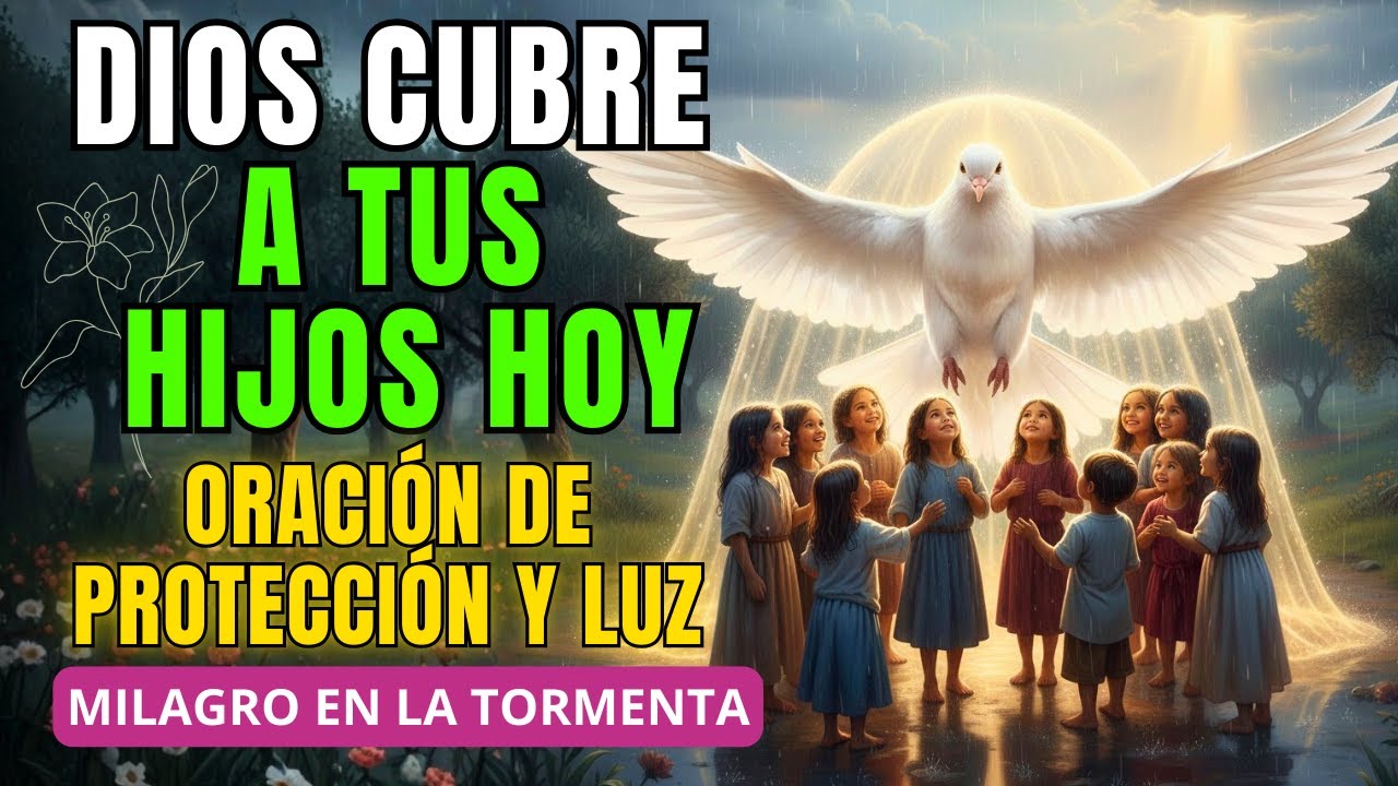 Dios Cubre a tus Hijos Hoy Oración de Protección y Luz