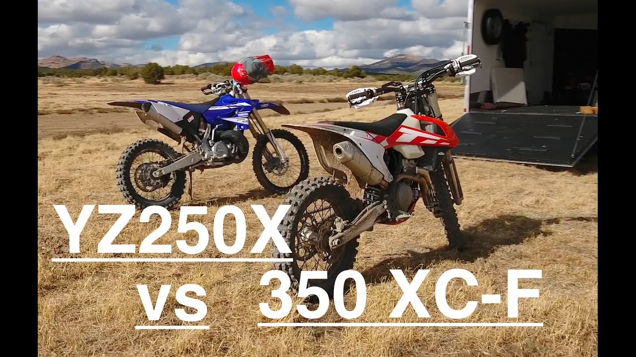 2017 YZ250X vs KTM 350 XC F - Episode 192