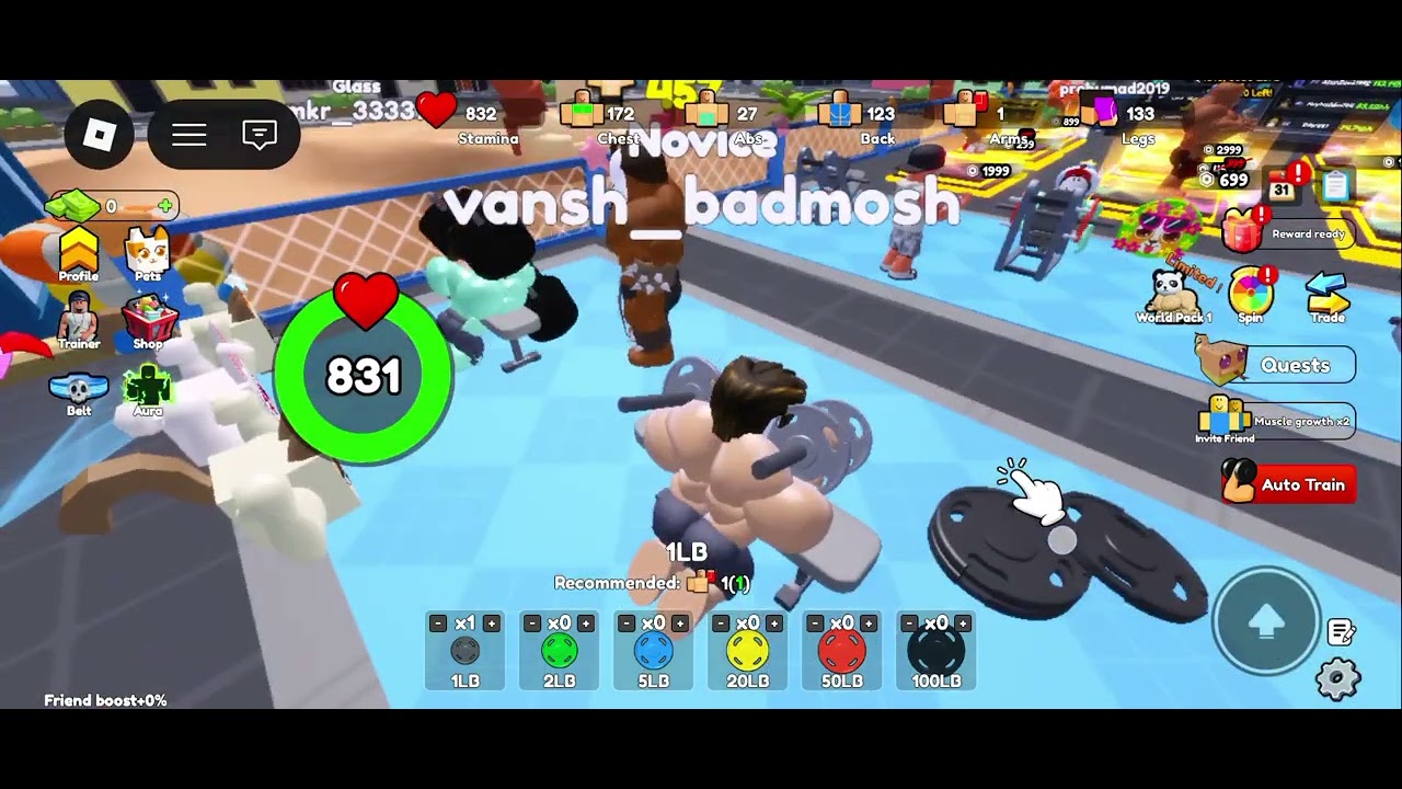 Gym simulator 
