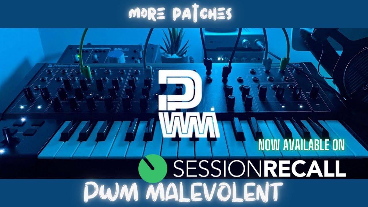 The Sunny Side of the PWM Malevolent Synth (More Patches on @session-recall ) [Sound Demo]