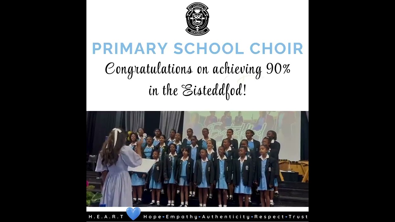 Primary School Choir | 90% in Eisteddfod!