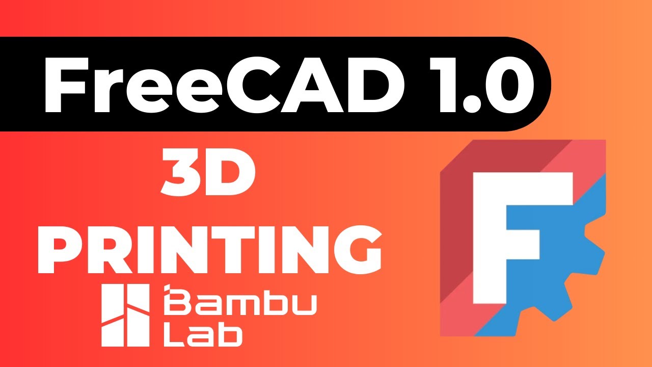От FreeCAD до 3D-печати за 5 минут!