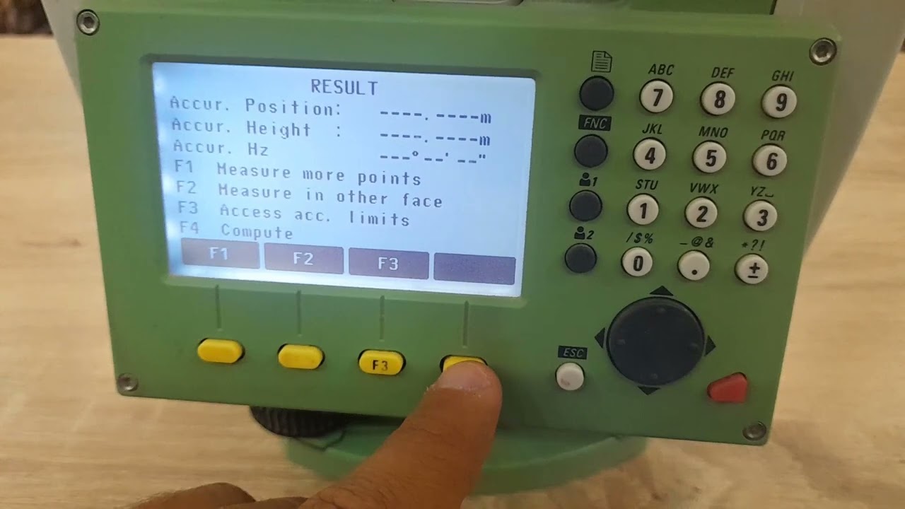 طريقه ربط ريسكشن resection..توتال ستيشن لايكا..Leica ts09..#surveying #survey #surveyors #مساحة