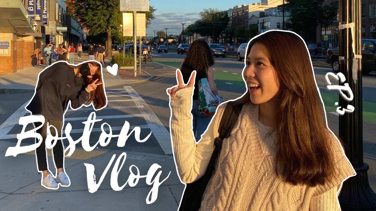 Boston Vlog EP.3 | A Day at BU ✨: grwm, 保養routine, classes & friday night!
