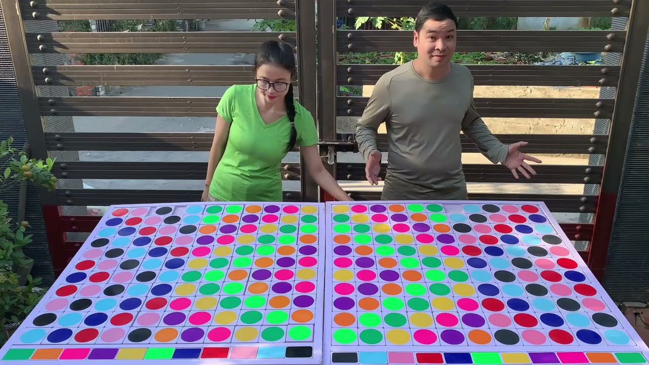 How to solve color puzzle game with IQ