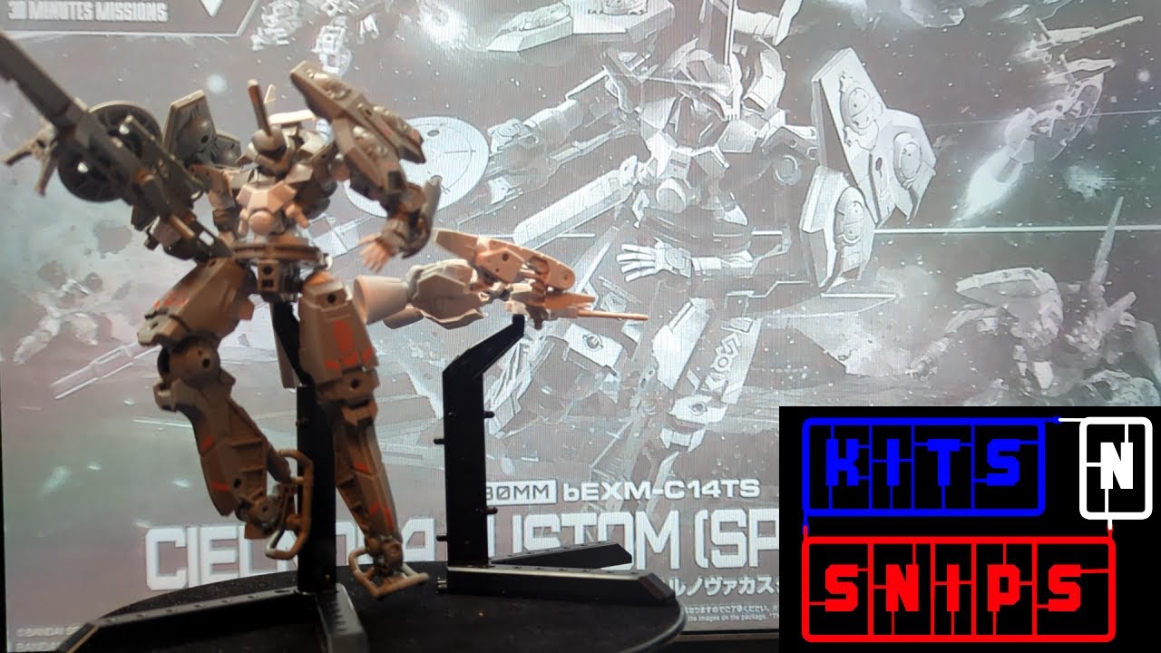 Premium Bandai: Cielnova Custom (Space Type) Time-Lapse