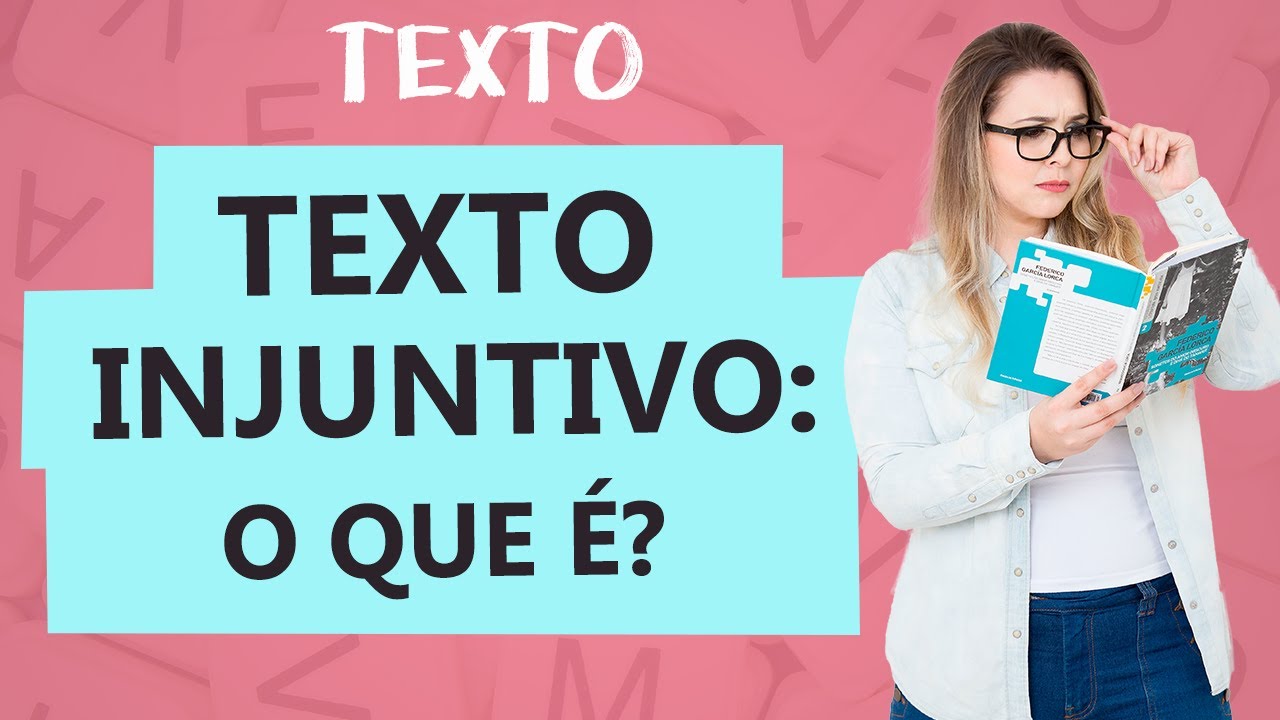 TEXTO INJUNTIVO: CARACTERÍSTICAS - Tipologia Textual - Aula 4 - Profa. Pamba
