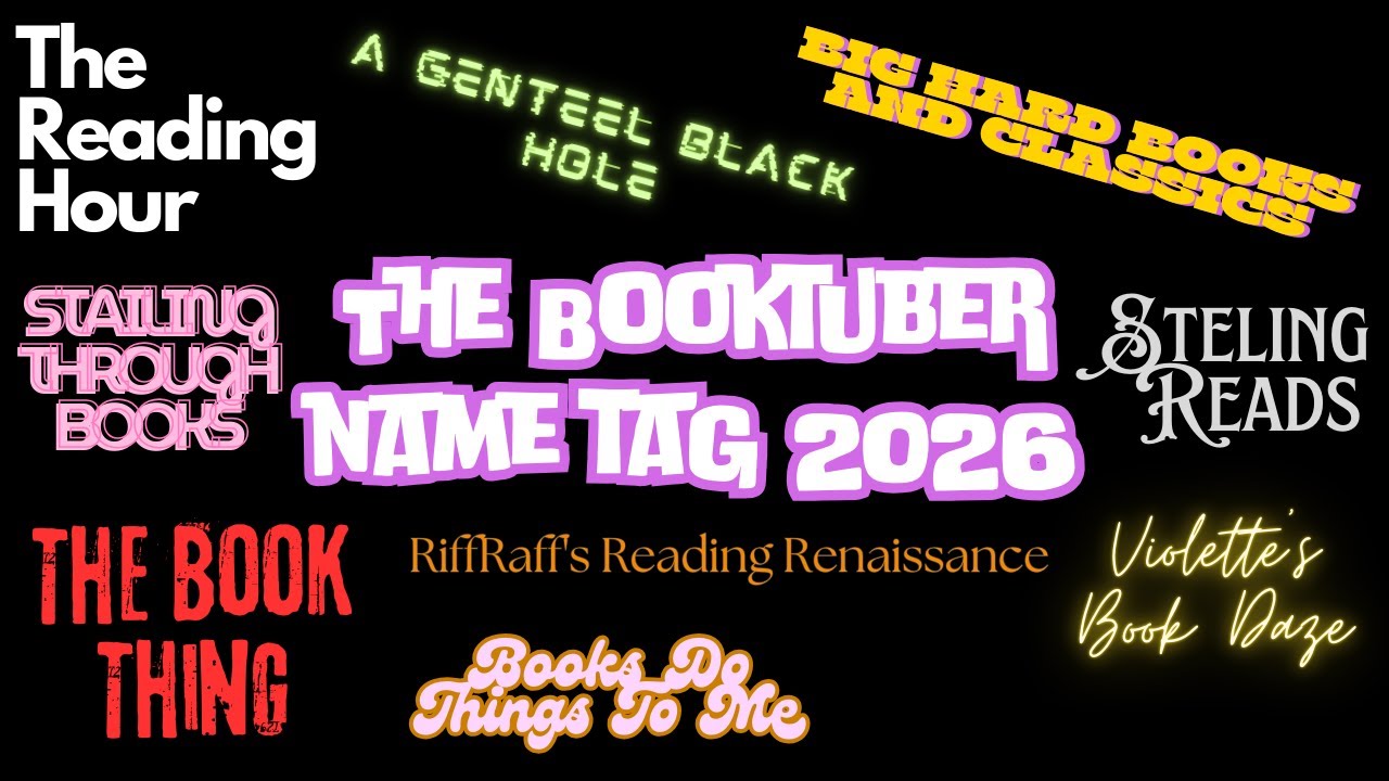Именная табличка для книжного блогера 2026 года!