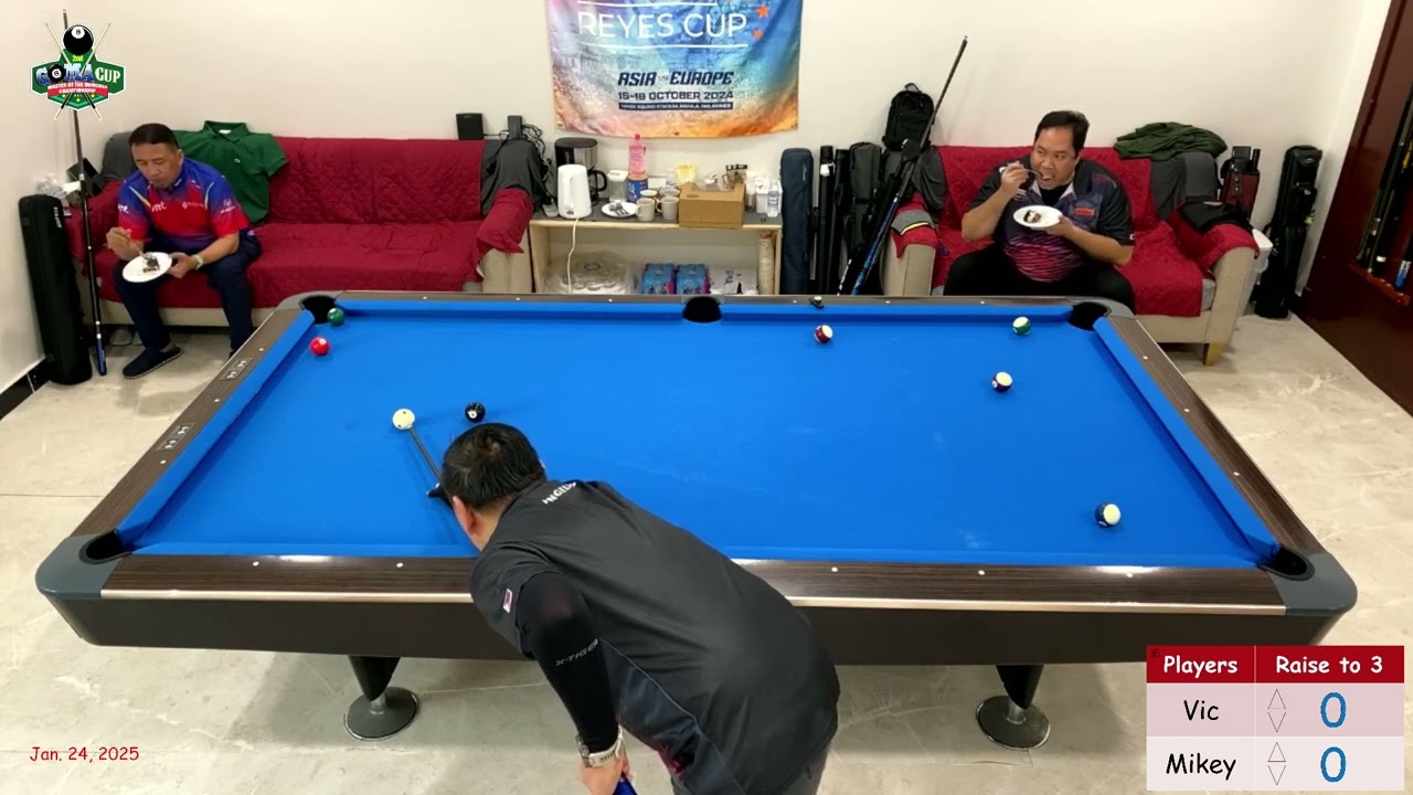 3rd GOMACUP   Jan 24 2025   Seeding Mike vs Vic