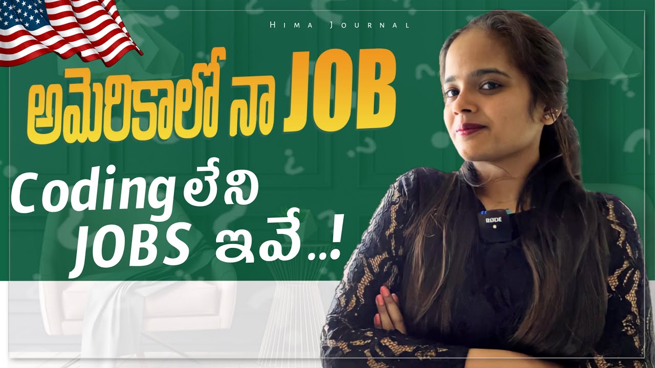 నేను.. నా ఉద్యోగం || MS అయ్యాక Coding లేకుండా ఉండే Jobs & Salaries ఇవ్వే || USA Telugu Vlogs