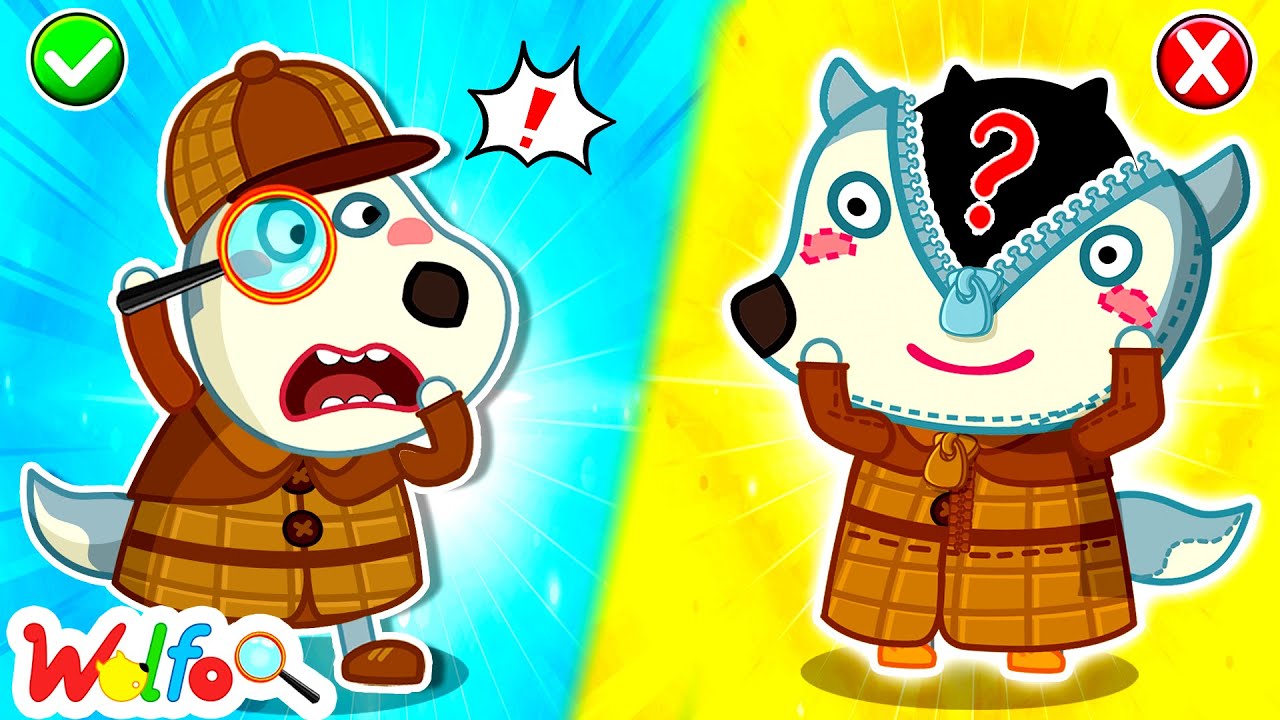 Real vs. Fake - Two Wolfoo Detective?! | Detective Wolfoo | Kids Cartoon