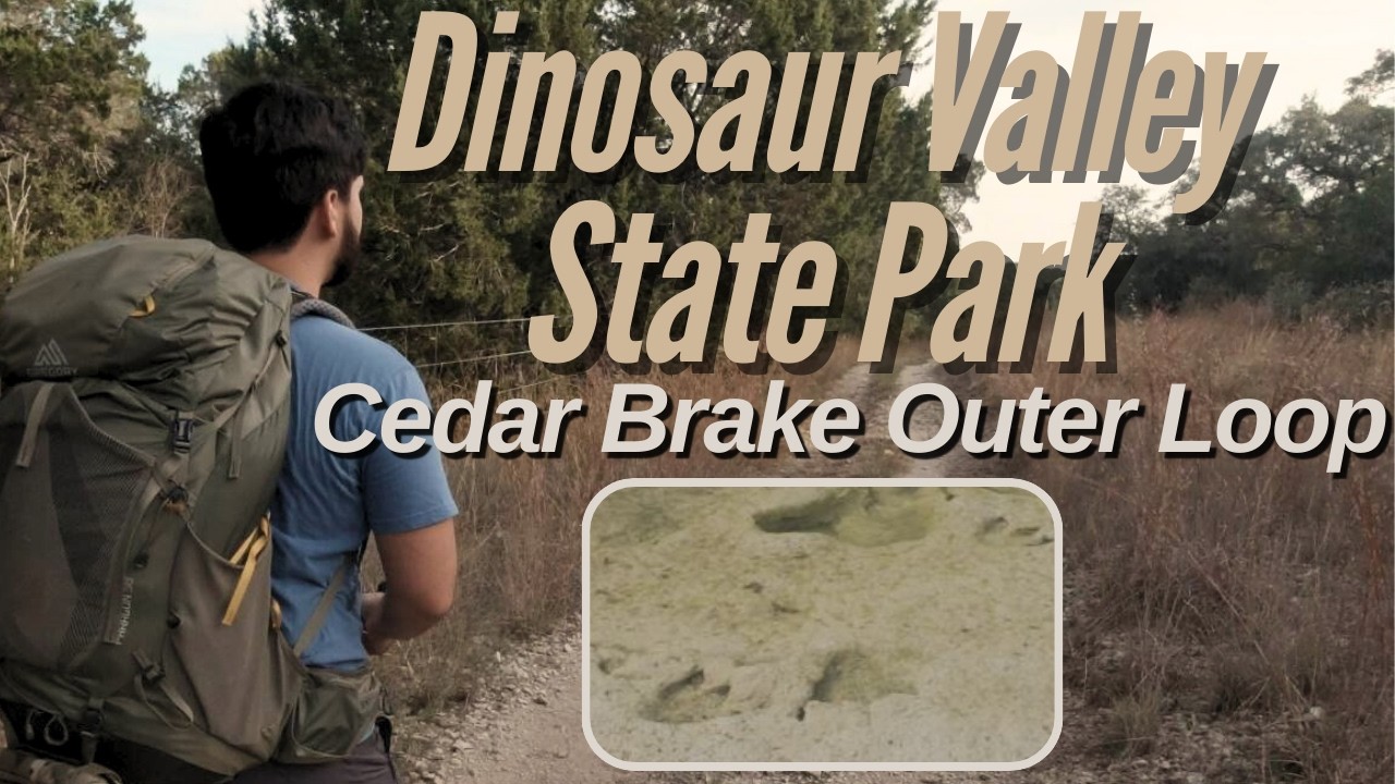 Dinosaur Valley State Park - Cedar Brake Outer Loop Hike | Scenic Trail Adventure