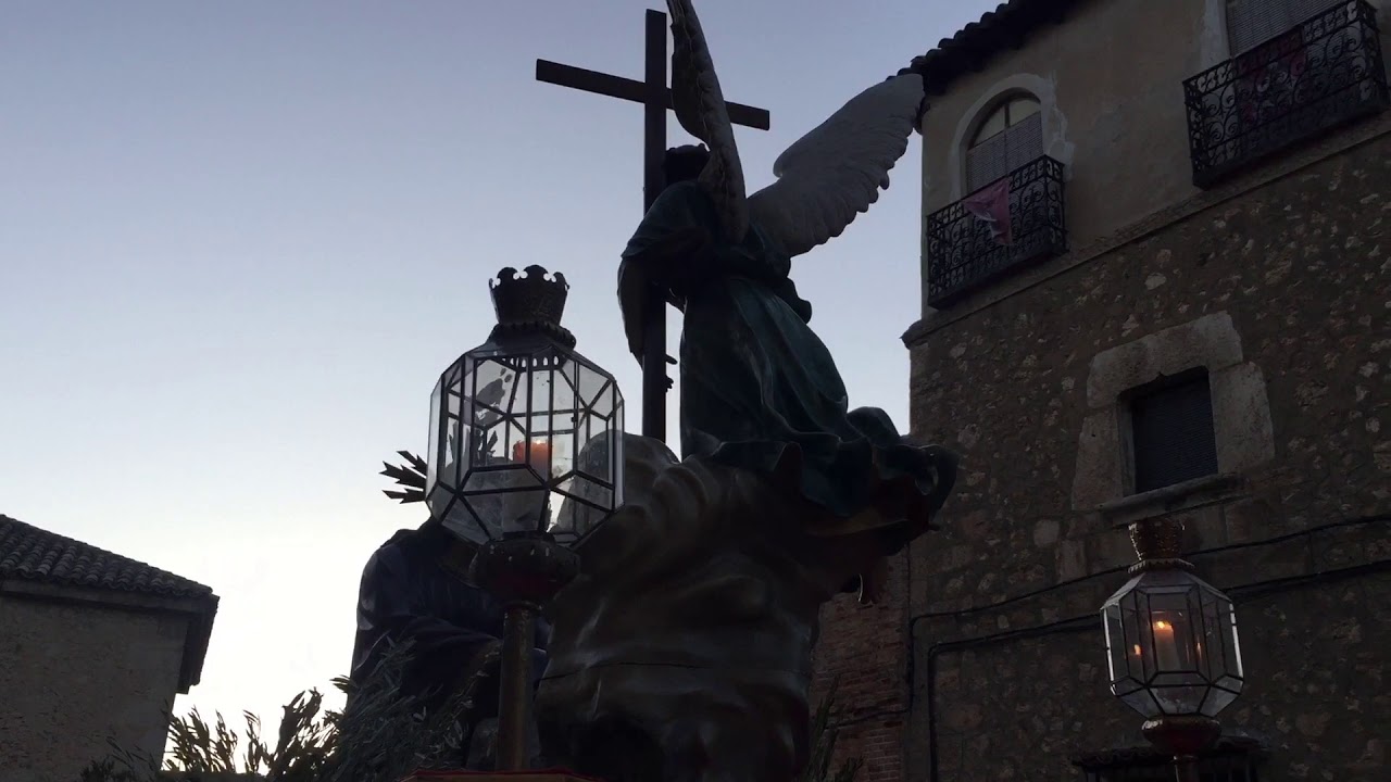 Salida Hermandad del Santísimo Cristo Semana Santa Pastrana 2018