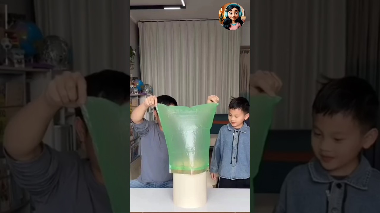 Plastic Bag Sky Lantern &ndash; DIY Magic in the Air #lantern #kidscience #craftthepapers