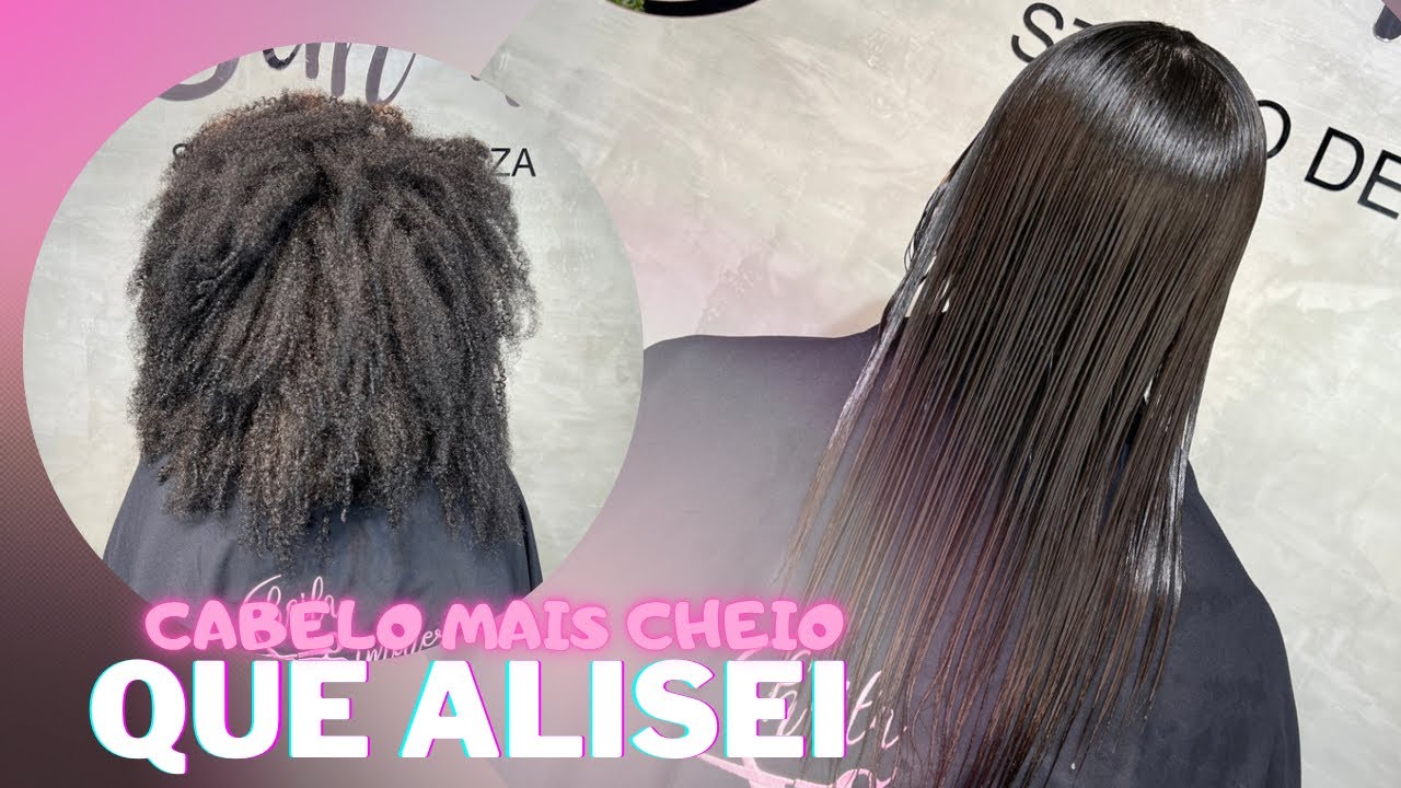ALISANDO CABELO BEM CRESPOS E MUITO CHEIO - PROGRESSIVA TOP LISS - LISO DEFINITIVO