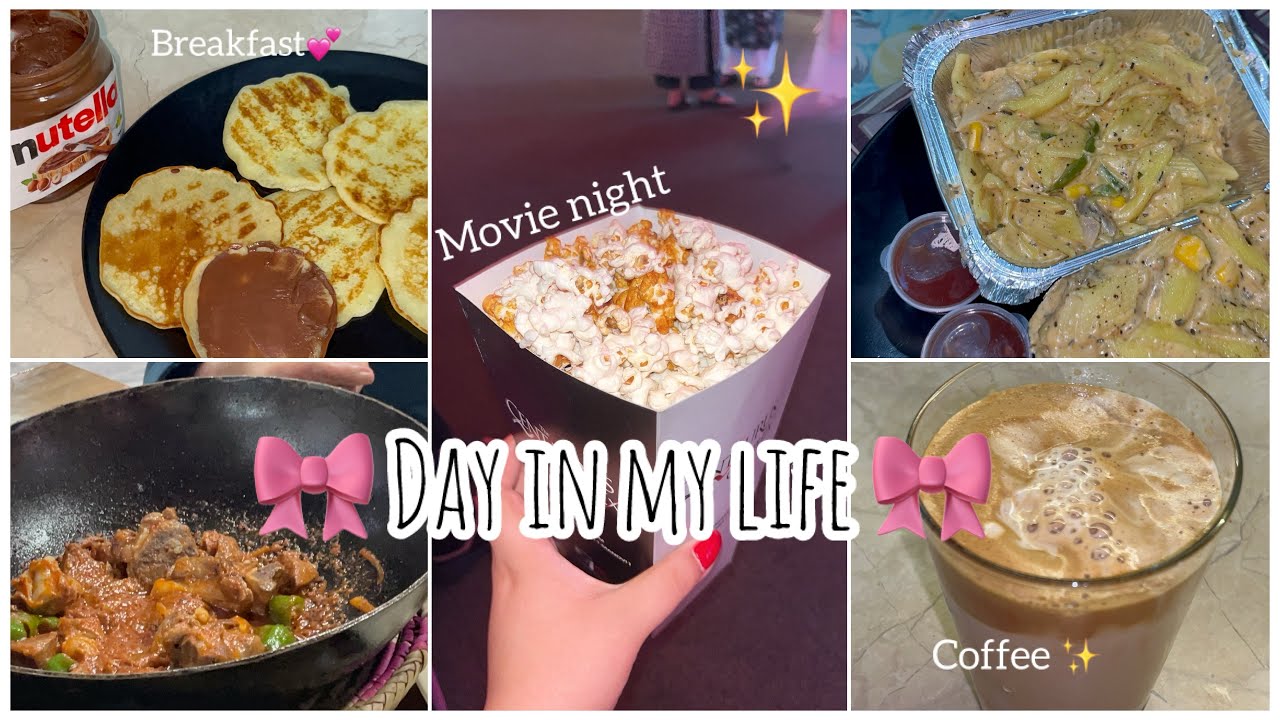 Random day in my life 💕🎀✨, Coffee dose, trying pancakes & more 🌼