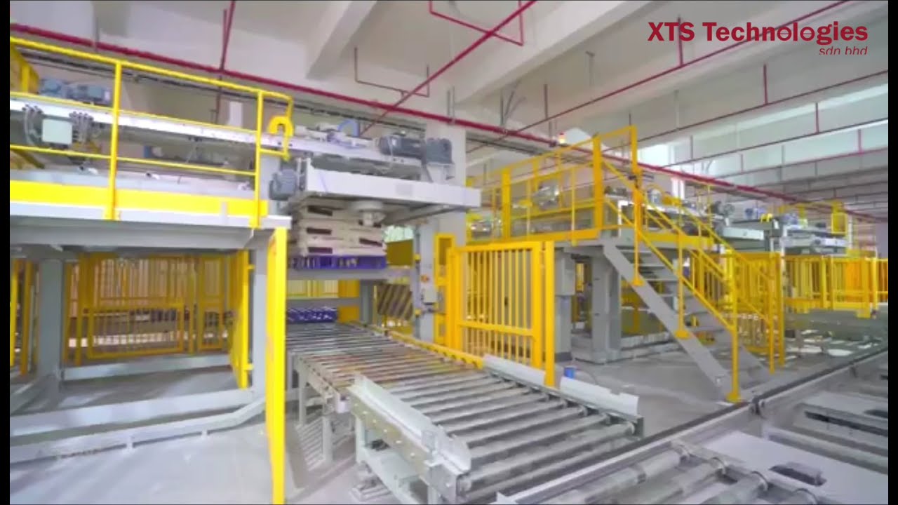 Fully Automated Warehouse Solution (Shuttle car, AGV, robot palletising, WMS, WCS & ASRS)