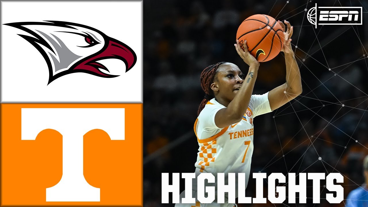 30 3-PT 🤯 Tennessee Lady Vols vs. NC Central Eagles | Full Game Highlights | ESPN College Basketball