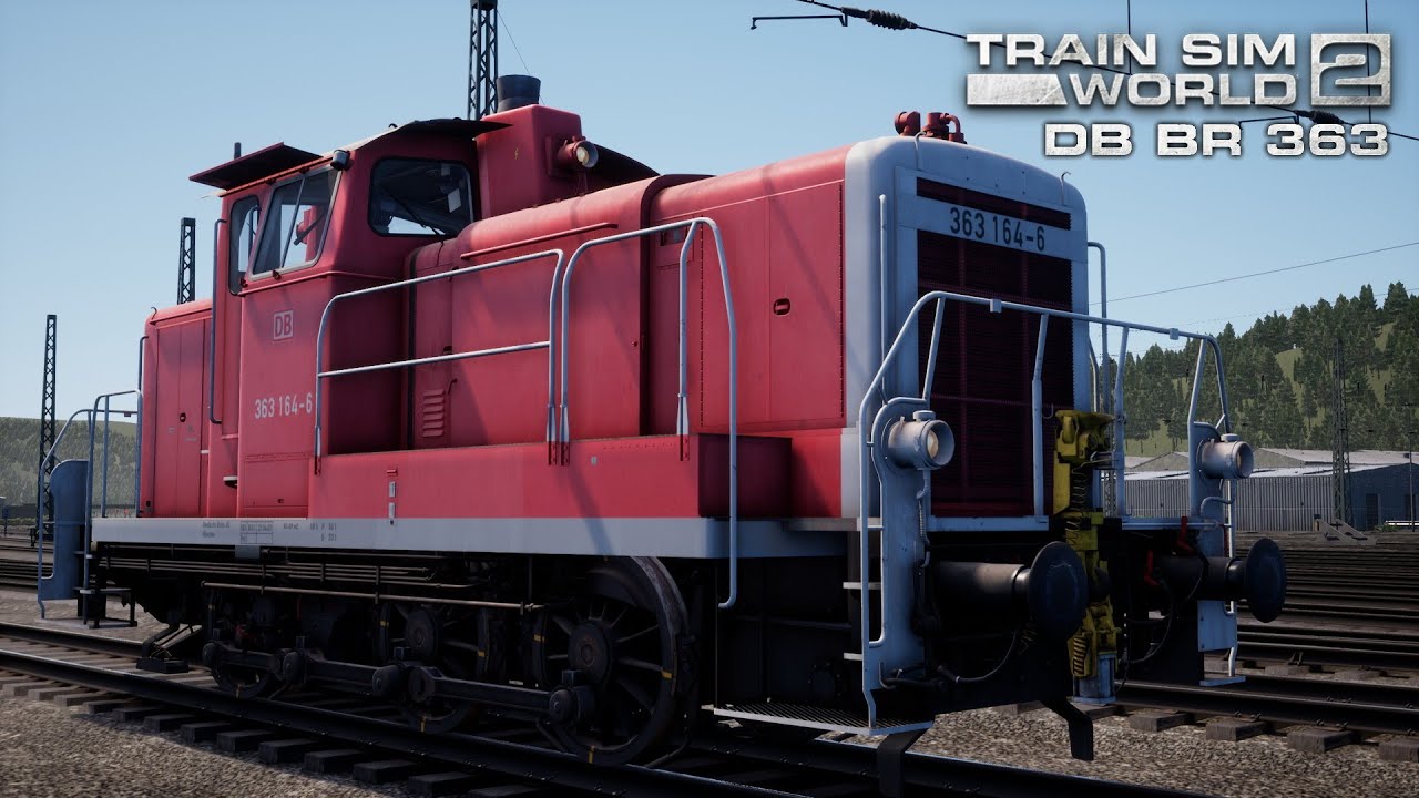 Rangieren mit der orientroten Baureihe 363  | Train Sim World 2 - DB BR363 Add-On #03