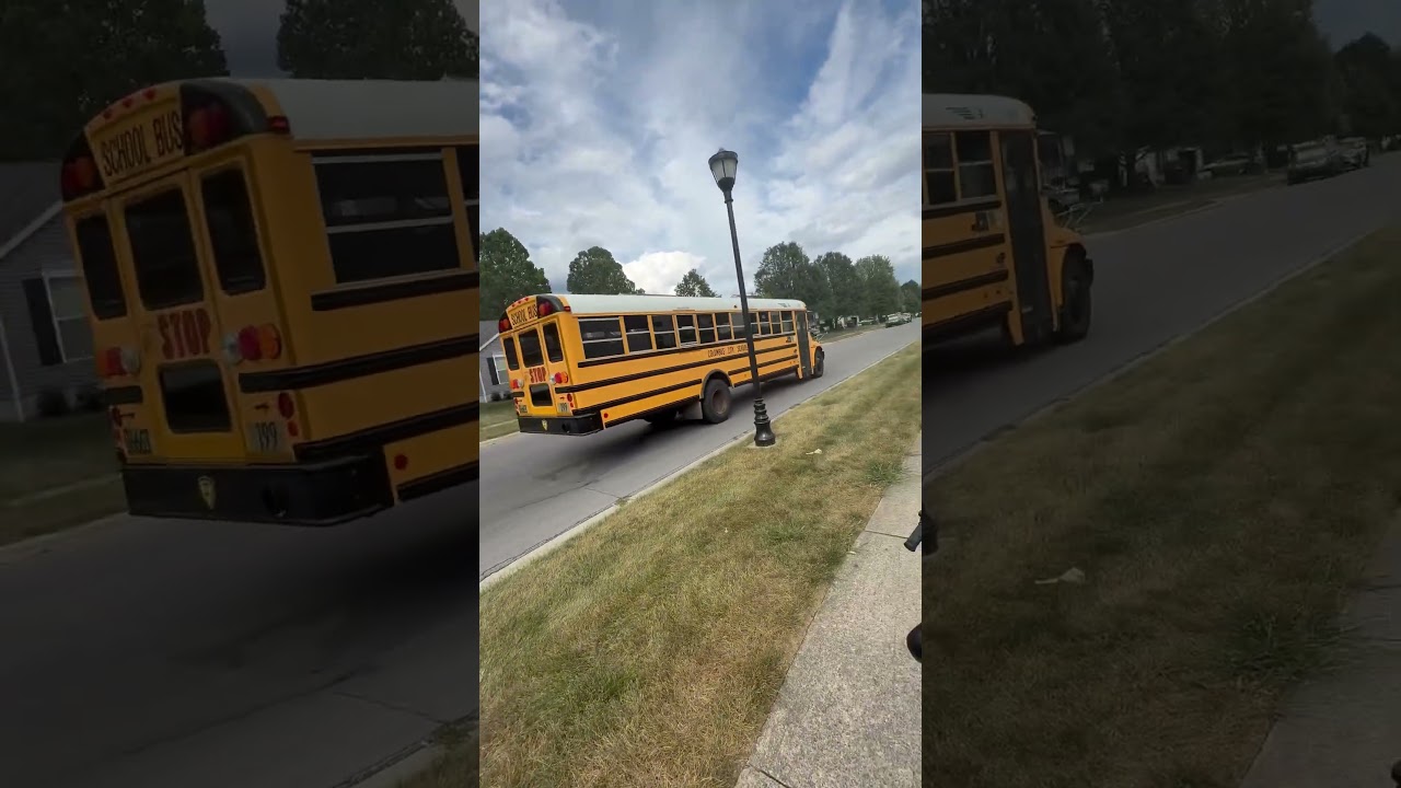 Bus 199 student stop dropping off and driving by 8/26/25