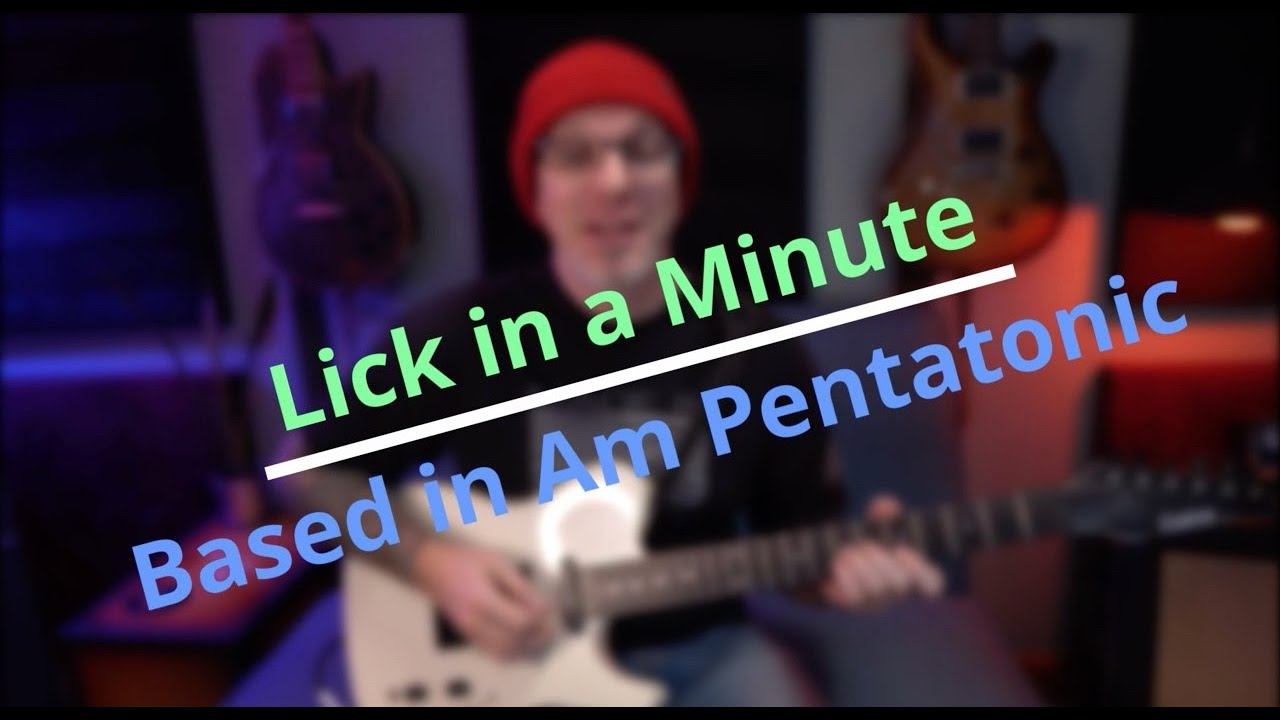 Learn a new guitar blues lick - solo | 1 minute guitar lesson | EpI.