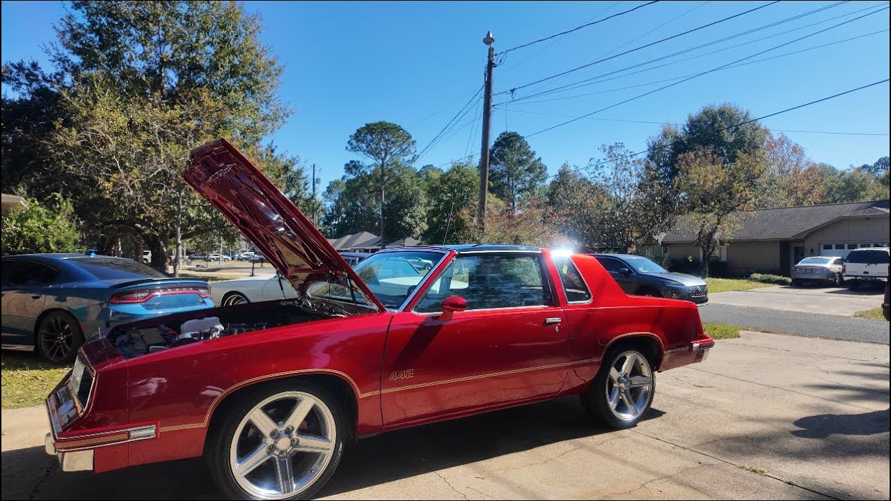 Первый тест-драйв в 1987 году Cutlass 442 T-Top!!!!