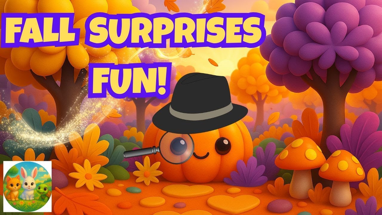 Сможете ли вы угадать осенние сюрпризы? 🎃 4 уютные игры для детей!