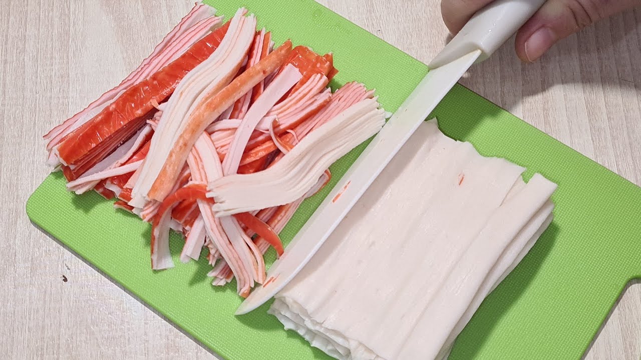 Готовлю КАЖДУЮ НЕДЕЛЮ 💯 НЕДОРОГО и БОГАТО 👍 Маринованные КРАБОВЫЕ ПАЛОЧКИ СУПЕР ЗАКУСКА за 5 минут