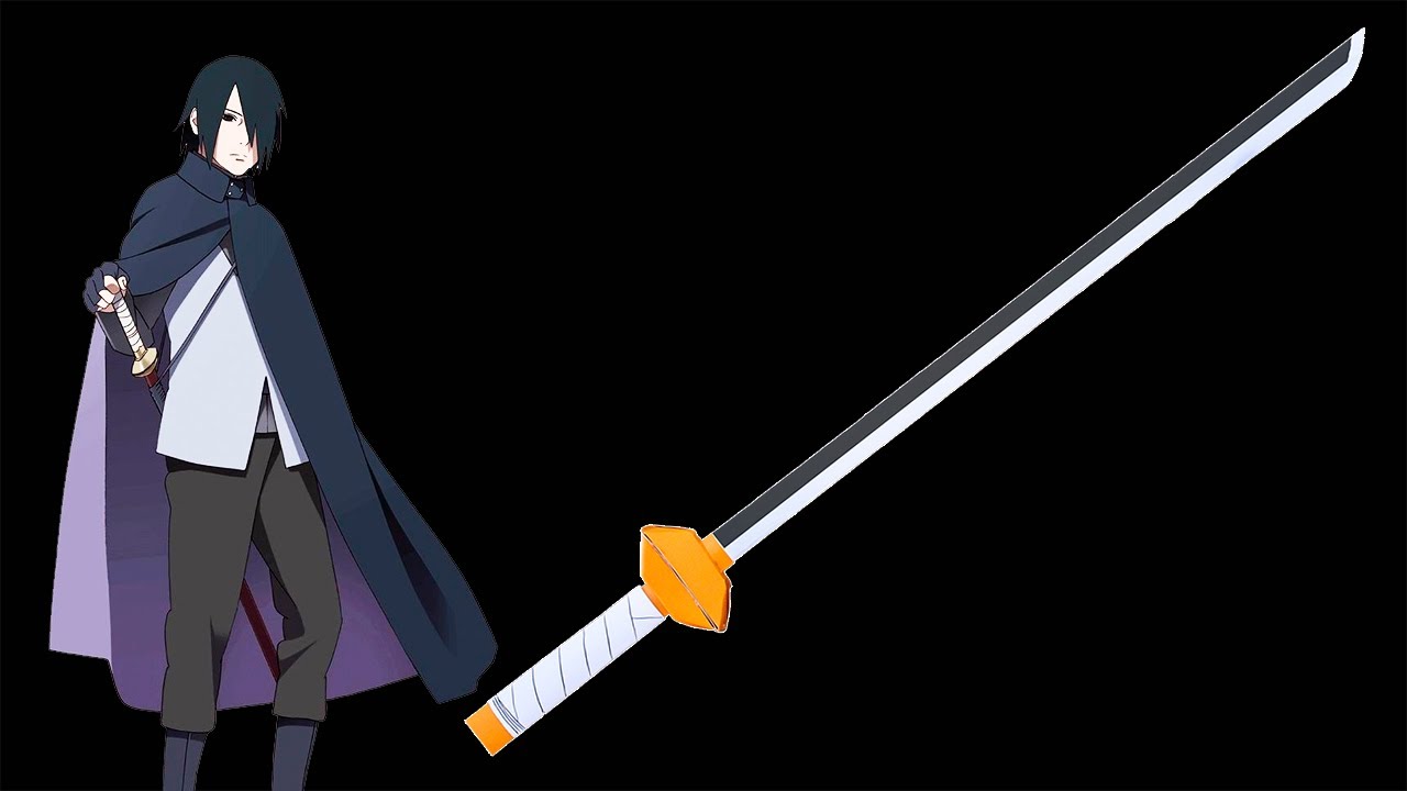 Sasuke Ninja Sword || How to make paper Boruto Sword || Sword Cosplay