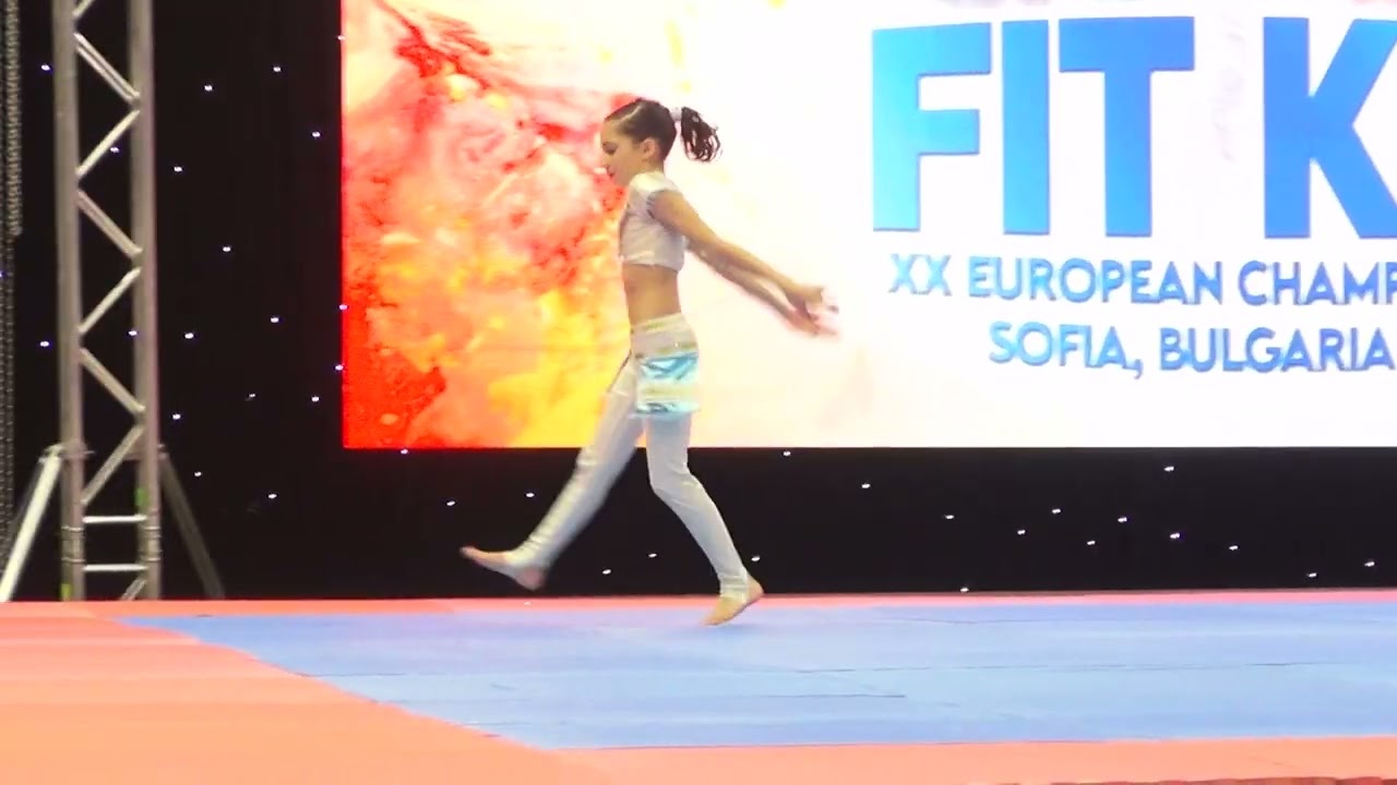 Dajana Fiore XX Fit kid European Championships 2024