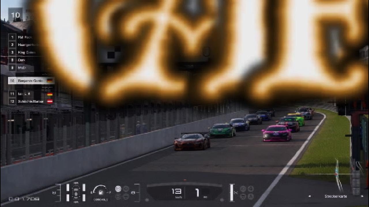 Gran Turismo 7 PRL Academy Das Finale Rennen 8 spa Zuschauersicht