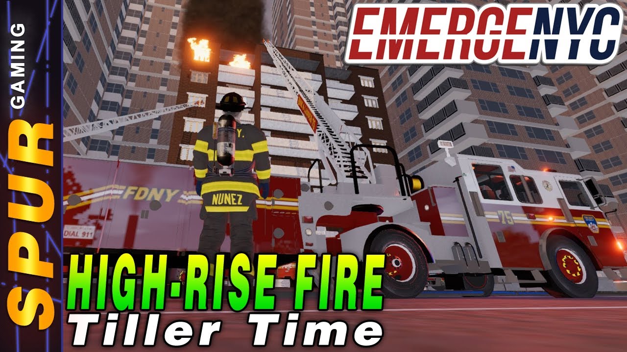 Tiller Ladder 75 Responding - Manhattan - EmergeNYC