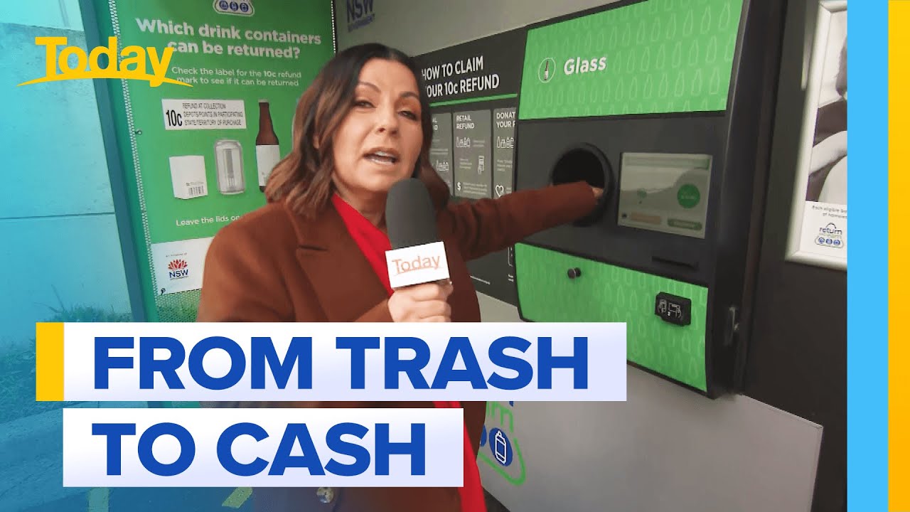 How much can you really make recycling cans? | Today Show Australia