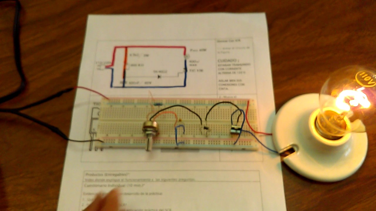 Dimmer con SCR