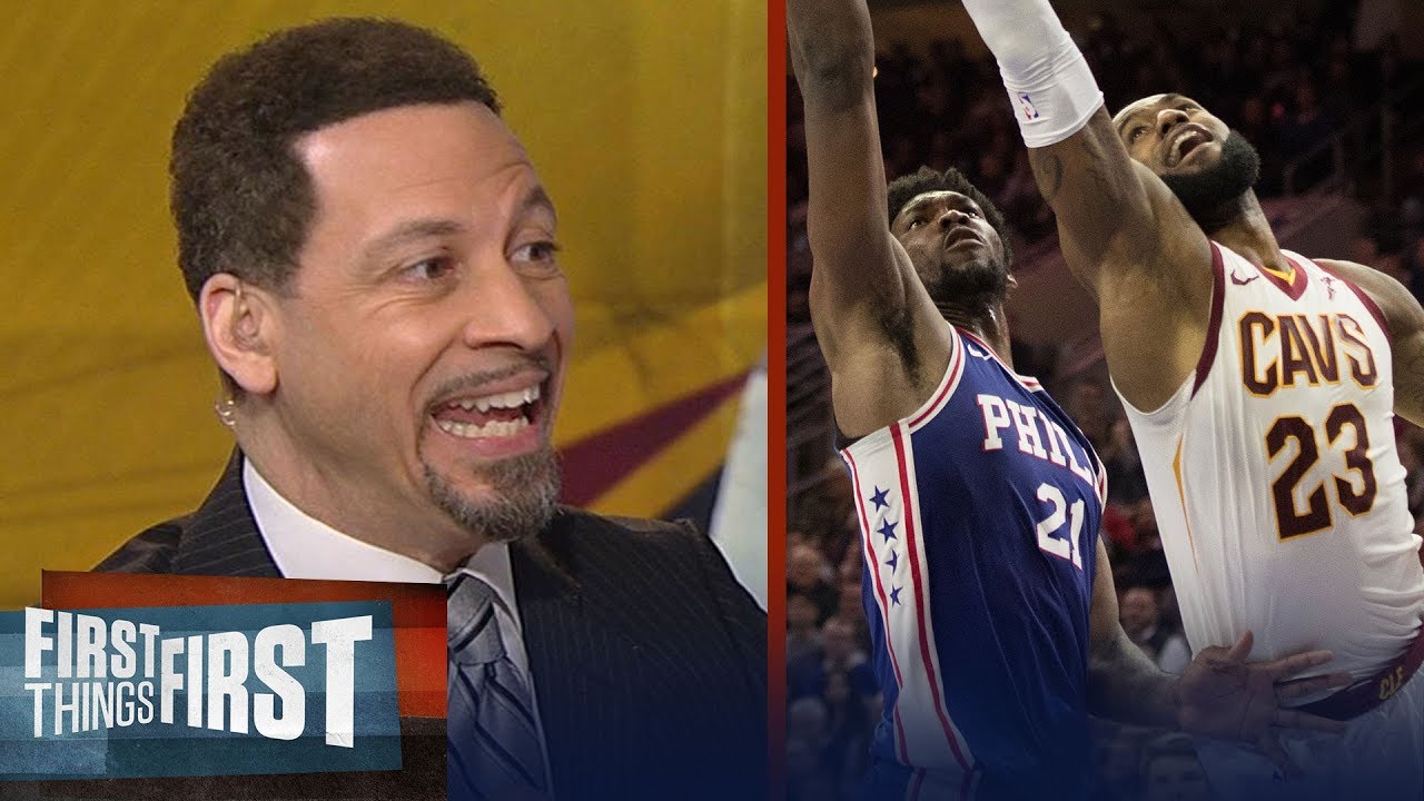 Chris Broussard explains why LeBron James with Embiid in Philly is the best fit | FIRST THINGS FIRST