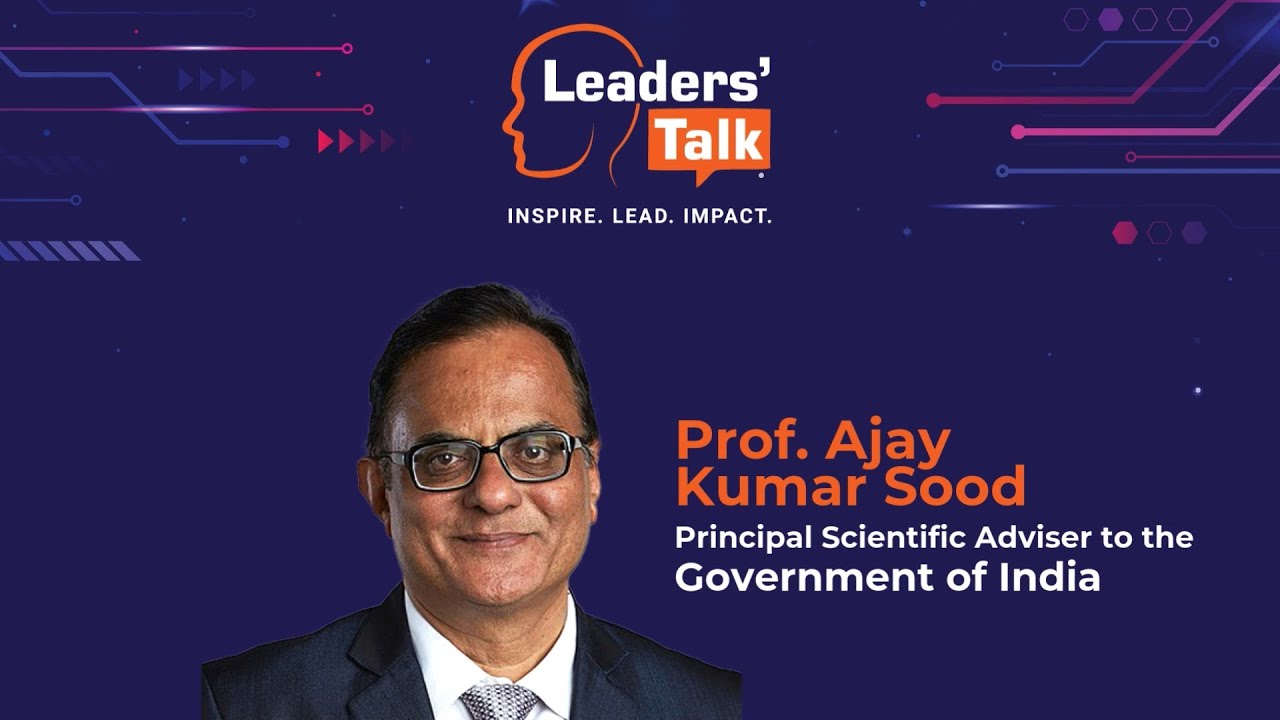 “Government has created strong frameworks, resources, and policies to support innovators.”- PSA, GOI