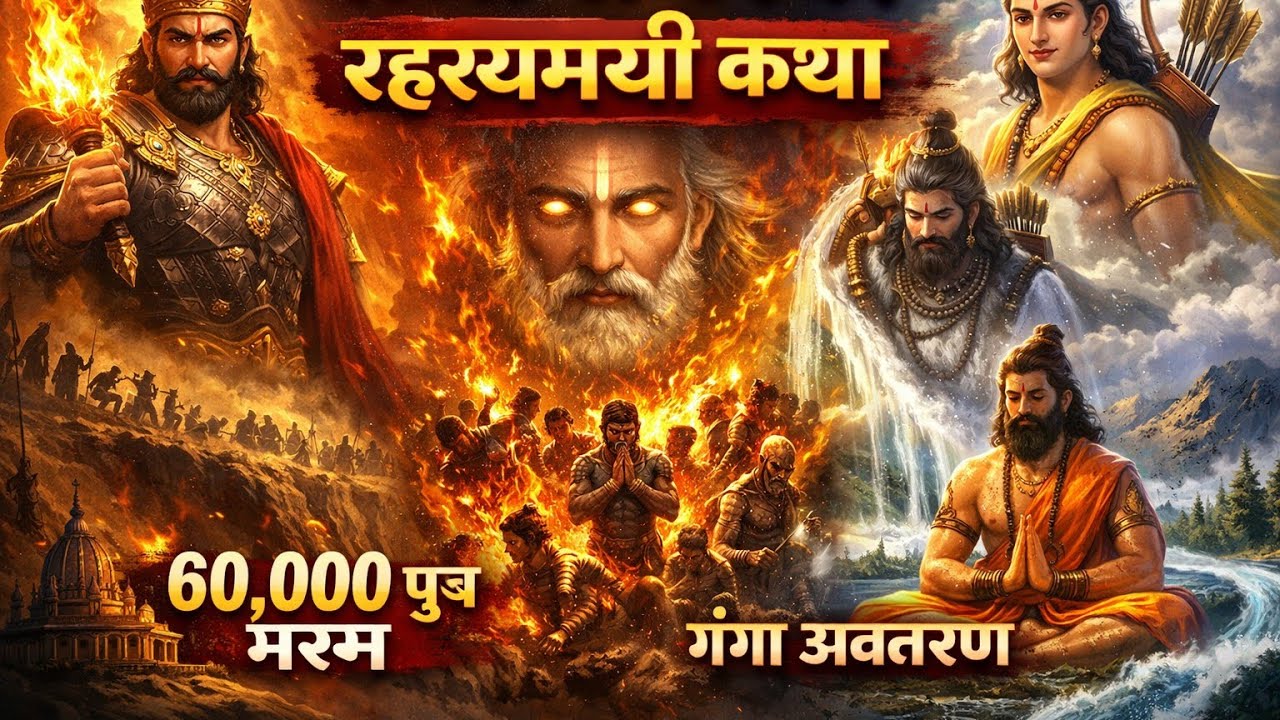 साठ हज़ार पुत्र | गंगा अवतरण |BRAMHA PURAN