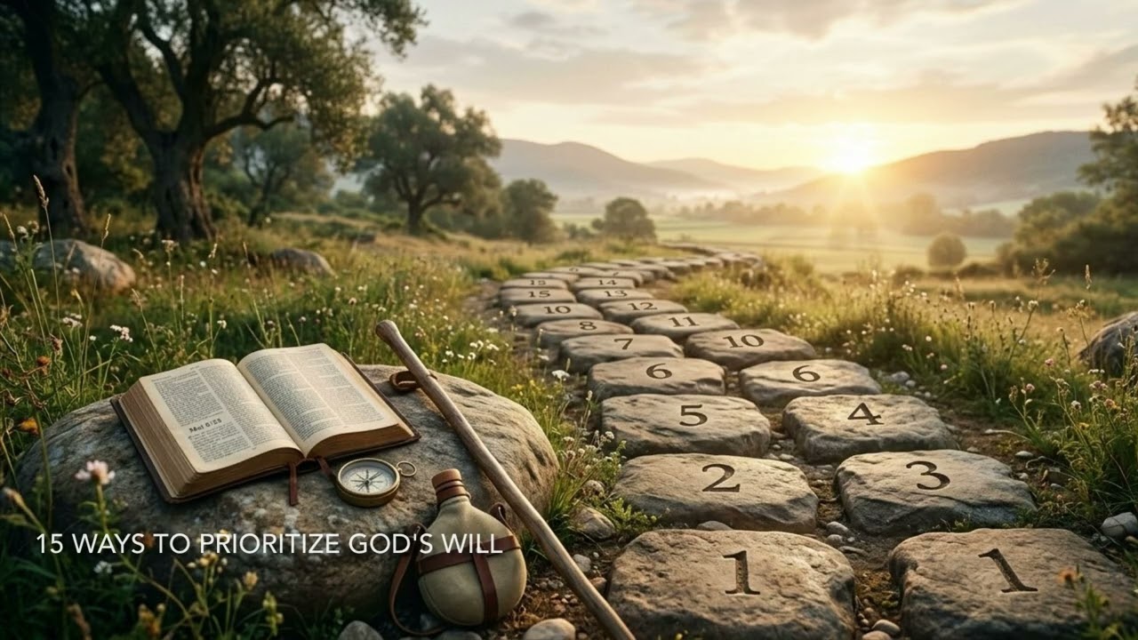 15 Ways to Prioritize God's Will — Ecclesiastes 12:13