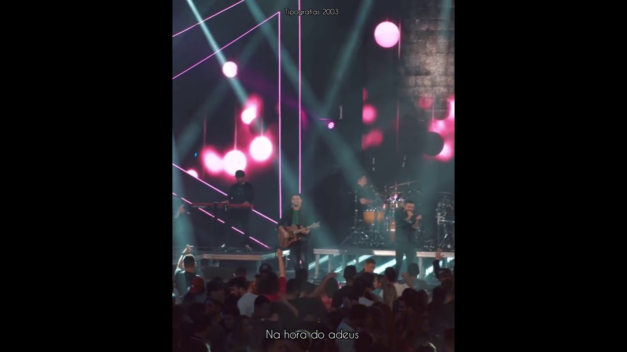 Me amou chorando - Os Parazim - Tipografia!!!