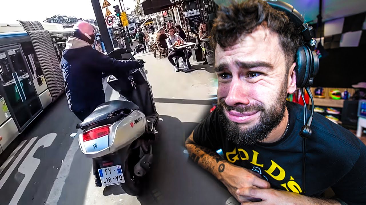 LES PARISIENS N'ONT VRAIMENT PAS LE TEMPS ... (React Moto)