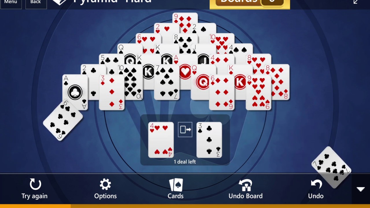 Microsoft Solitaire Collection: Pyramid - Hard - February 6, 2015