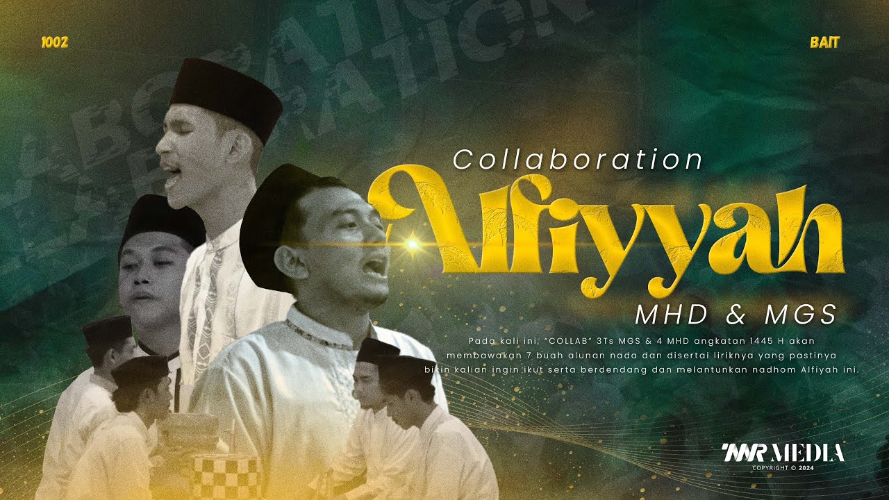 COLLAB ALFIYYAH IBNU MALIK | SANTRI AL-ANWAR 1 SARANG | LIRIK FULL 1002 BAIT