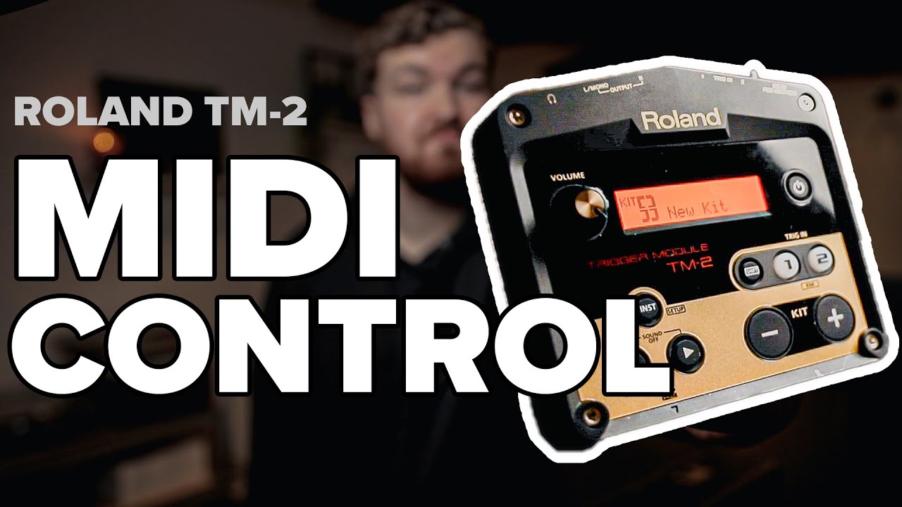 MIDI-управление с помощью Roland TM-2