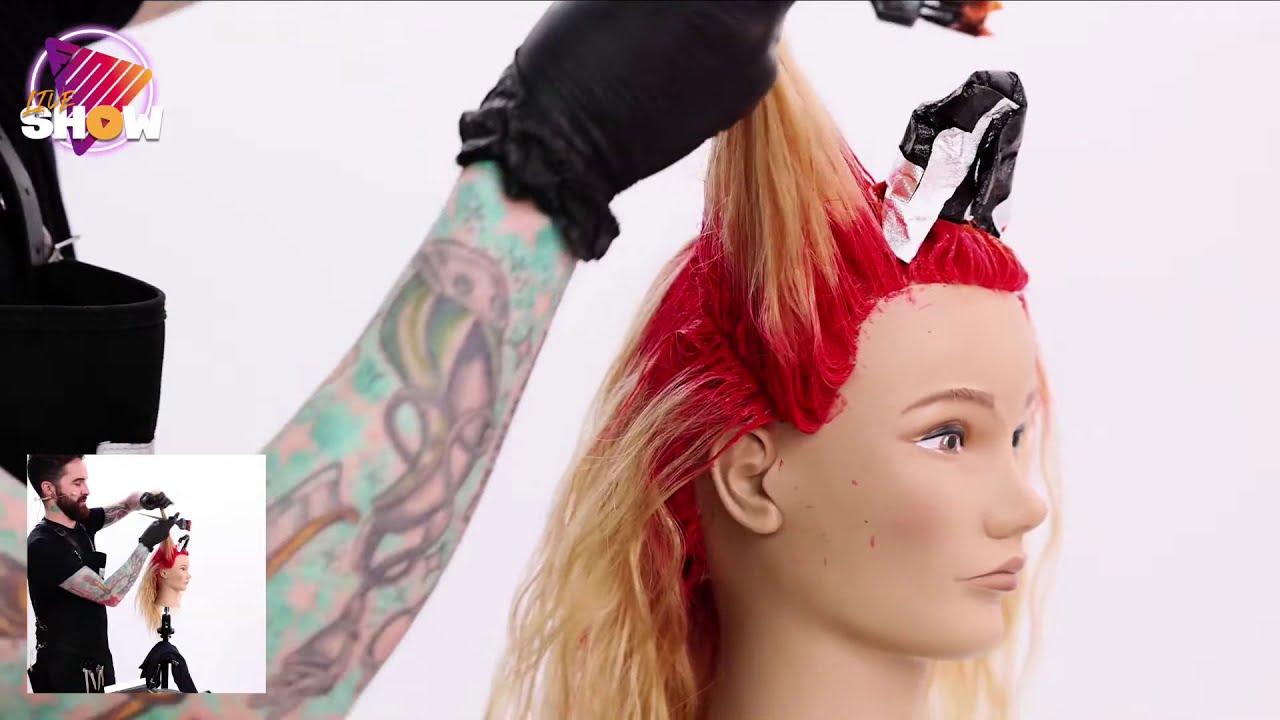 Starburst Fantasy Hair Color Technique | LIVE CLASS