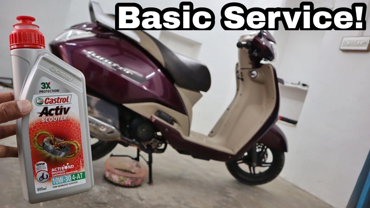 Basic Periodic Maintenance : TVS Jupiter : Detailed Guide